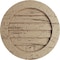 Ekena Millwork Timberthane Hand Hewn Round Faux Wood Non-Functional Gable Vent, Primed Tan, 36"W x 36"H GVURRO36DHHPR - alternate 1